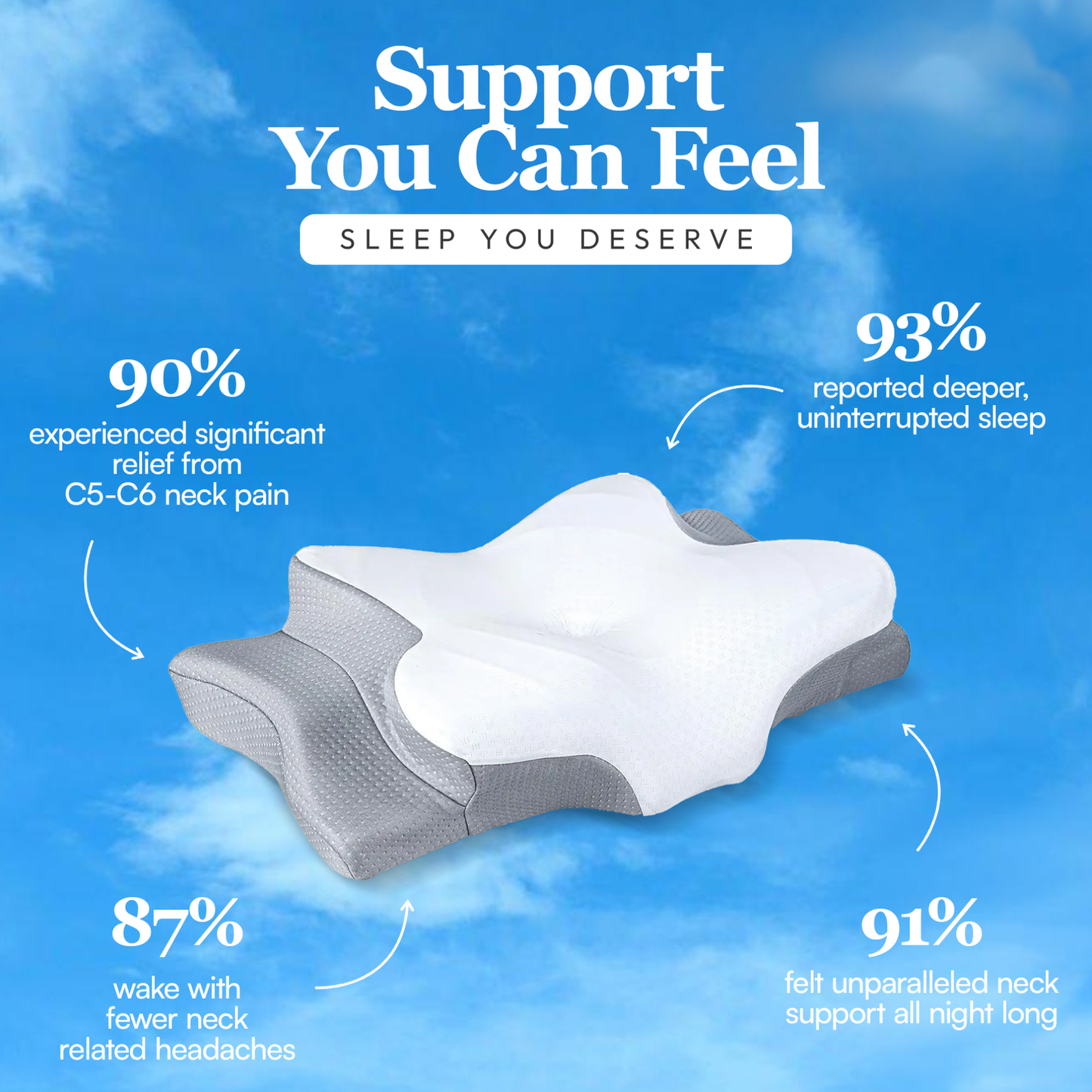 Ergo Deep Sleek Pillow